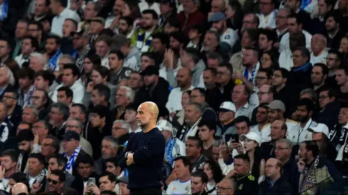 No entanto, a celebração foi manchada por cânticos homofóbicos de torcedores, resultando em uma punição da UEFA. (Foto por Angel Martinez/Getty Images)