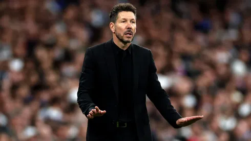 Diego Simeone, técnico do Atlético de Madrid. Clube espanhol definiu primeira saída para a próxima temporada. Foto: Florencia Tan Jun