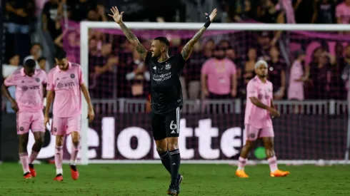 Artur comemora vitória do Houston Dynamo sobre o Inter Miami. Foto: Associated Press / Alamy Stock Photo