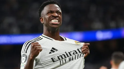 Vini Jr, jogador do Real Madrid (Photo by Denis Doyle/Getty Images)