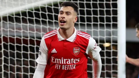 Barcelona e Arsenal preparam troca de jogadores com Gabriel Martinelli envolvido (Photo by Julian Finney/Getty Images)