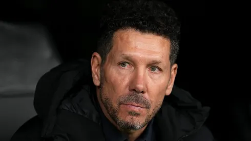 Diego Simenone, treiandor do Atlético de Madrid. (Photo by Aitor Alcalde/Getty Images)
