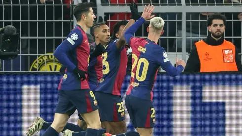 O Barcelona enfrenta o Benfica tentando encerrar um jejum incômodo na Liga dos Campeões. (Foto de Lars Baron/Getty Images)