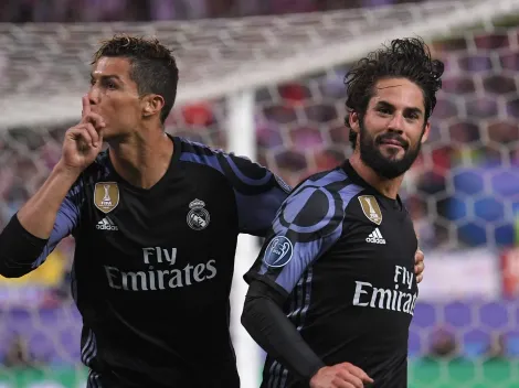 Isco parabeniza partida de Brahim Díaz contra o Atlético de Madrid