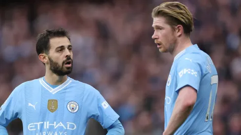 Barcelona surpreende e avança nas negociações para contratar estrela do Manchester City. (Photo by Catherine Ivill/Getty Images)