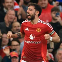 Manchester United e Arsenal empatam com golaço de falta de Bruno Fernandes e milagre de Raya