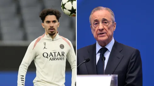 Vitinha está na mira do Real Madrid para a próxima temporada. Fotos: Alexander Hassenstein e David Ramos/Getty Imagens