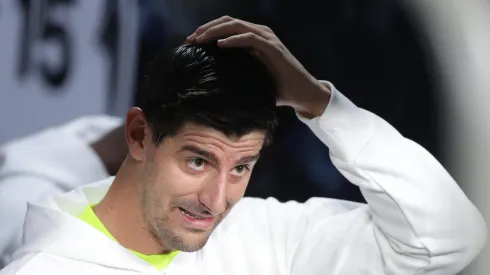 Courtois deixa Endrick na saudade. Foto: Gonzalo Arroyo Moreno/Getty Images