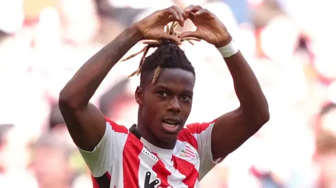 Nico Williams, alvo do Arsenal. (Photo by Juan Manuel Serrano Arce/Getty Images)