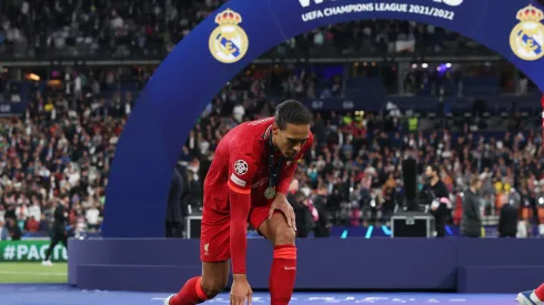 Virgil Van Dijk em jogo contra o Real Madrid. Zagueiro foi recusado pelo clube merengue. Foto: Julian Finney