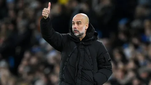 Pep Guardiola, técnico do Manchester City. Foto: Justin Setterfield