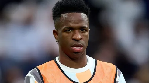 Vini Jr, atacante do REAL MADRID (Photo by Angel Martinez/Getty Images)