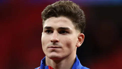 Julián Álvarez aceita trocar o Atlético de Madrid pelo Real Madrid com uma condição (Photo by Florencia Tan Jun/Getty Images)