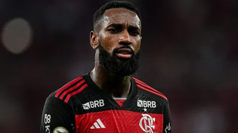 Gerson, meio-campista do Flamengo. Foto: Thiago Ribeiro/AGIF