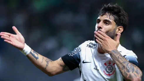 Atacante do Corinthians, Yuri Alberto. Foto: Marcello Zambrana/AGIF