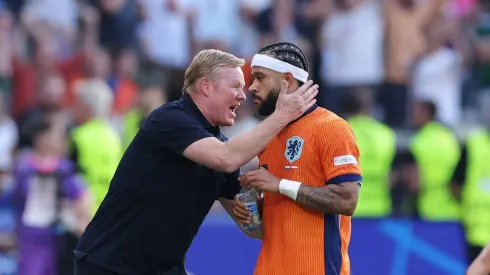 Memphis Depay ganha moral do técnico Koeman. Foto: Alex Livesey/Getty Images