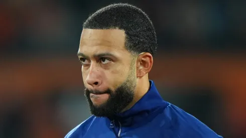 Torcedores do Corinthians causam revolta de holandes na Nations League e situação 'sobra' para Memphis Depay. (Photo by Alex Bierens de Haan/Getty Images)