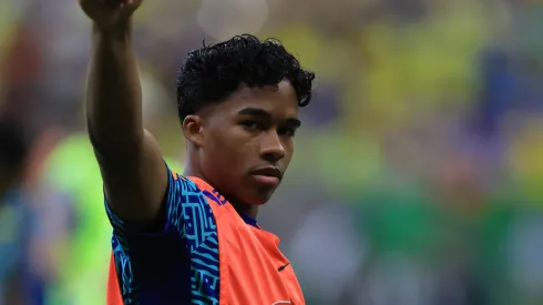 Endrick, atacante da Seleção Brasileira