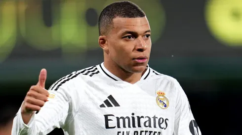 Mbappé entra em cena no Real Madrid e ajuda Florentino Pérez a fechar grande contratação (Photo by Aitor Alcalde/Getty Images)