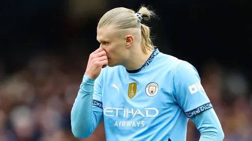 Haaland, atacante do Manchester City (Photo by Matt McNulty/Getty Images)