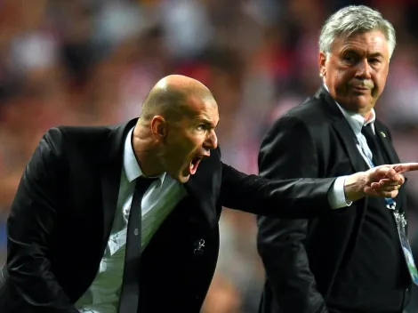 Zinédine Zidane pode substituir Carlo Ancelotti