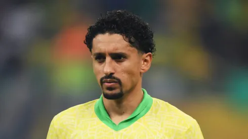 Marquinhos em ação pela Seleção Brasileira (Photo by Pedro Vilela/Getty Images)