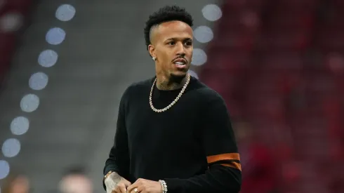 Éder Militão antes de jogo do Real Madrid