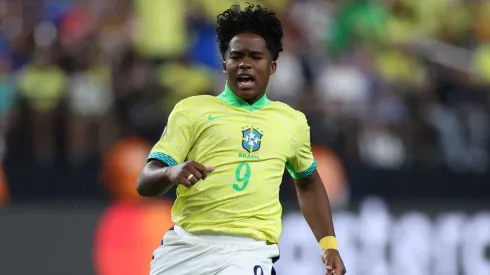 Endrick quer jogar a Copa do Mundo. Foto: Buda Mendes/Getty Images