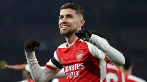 Jorginho, do Arsenal e alvo do Flamengo (Photo by Richard Heathcote/Getty Images)