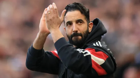 Ruben Amorim, técnico do Manchester United. Foto: Carl Recine