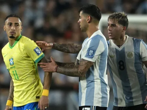 Raphinha é detonado por Paredes após goleada da Argentina