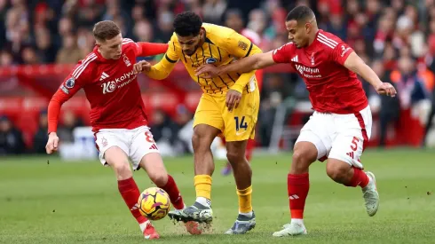 O zagueiro brasileiro Murillo (à direita) tem sido um dos destaques do Forest