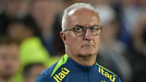 Dorival Junior em jogo da Seleção Brasileira contra a Argentina