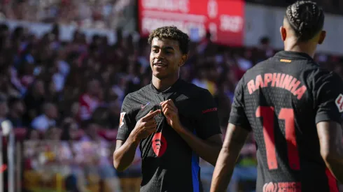 No primeiro turno, Barcelona venceu o Girona com dois gols de Lamine Yamal