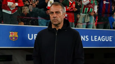 Treinador do Barcelona Hansi Flick