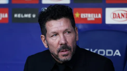 Simeone, técnico do Atlético de Madrid (Photo by Judit Cartiel/Getty Images)