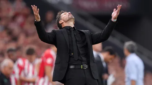 Simeone, técnico do Atlético de Madrid. Foto: Juan Manuel Serrano Arce