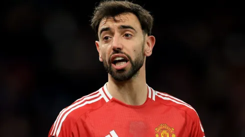 Manchester United aceita vender Bruno Fernandes ao Real Madrid com uma condição (Photo by Carl Recine/Getty Images)