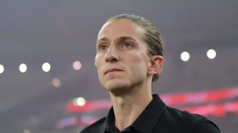 Torcida do Mengão reprova reforço vindo da Europa. Foto: Thiago Ribeiro/AGIF