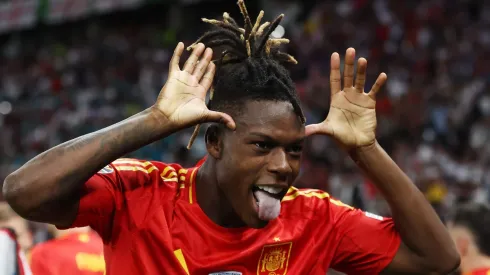 Nico Williams, Alvo do Arsenal, e jogador do Athletic Bilbao (Photo by Richard Pelham/Getty Images)