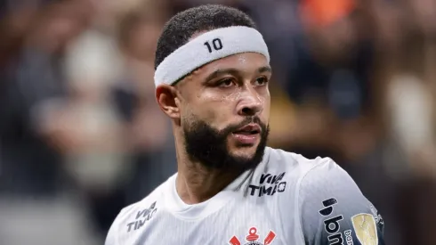 Memphis Depay, atacante do Corinthians. Foto: Marcello Zambrana/AGIF