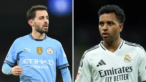 Bernardo Silva pelo Manchester City e Rodrygo pelo Real Madrid
