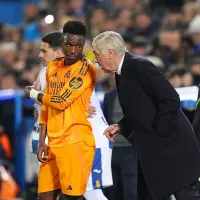 Pênalti perdido por Vinícius Júnior em Real Madrid x Valencia causa dilema em Ancelotti