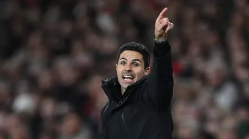 Arteta cobra torcida do Arsenal. Foto: Shaun Botterill/Getty Images
