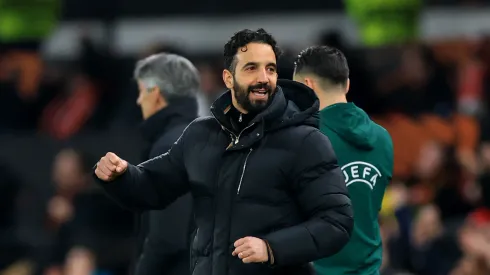 Ruben Amorim, técnico do Manchester United. (Photo by Carl Recine/Getty Images)