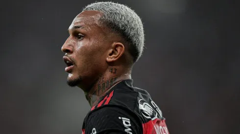 Wesley, jogador do FLAMENGO. Foto: Thiago Ribeiro/AGIF