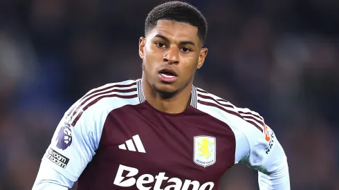 Rashford, atacante do Manchester United emprestado ao Aston Villa (Photo by Warren Little/Getty Images)