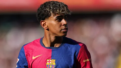 Lamine Yamal, craque do Barcelona (Photo by Judit Cartiel/Getty Images)