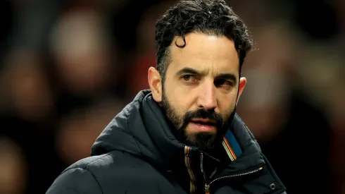 Ruben Amorim, treinador do Manchester United. (Photo by Carl Recine/Getty Images)