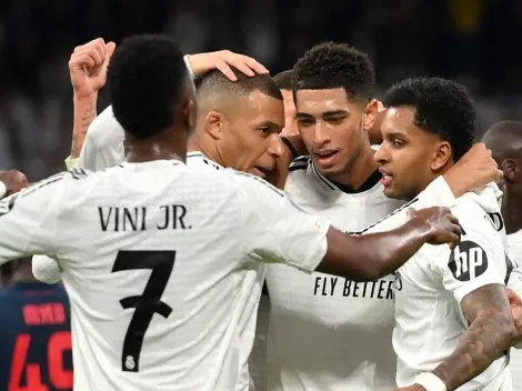 Vinicius Jr, Valverde, Bellingham e Mbappé se unem para vencer o Arsenal